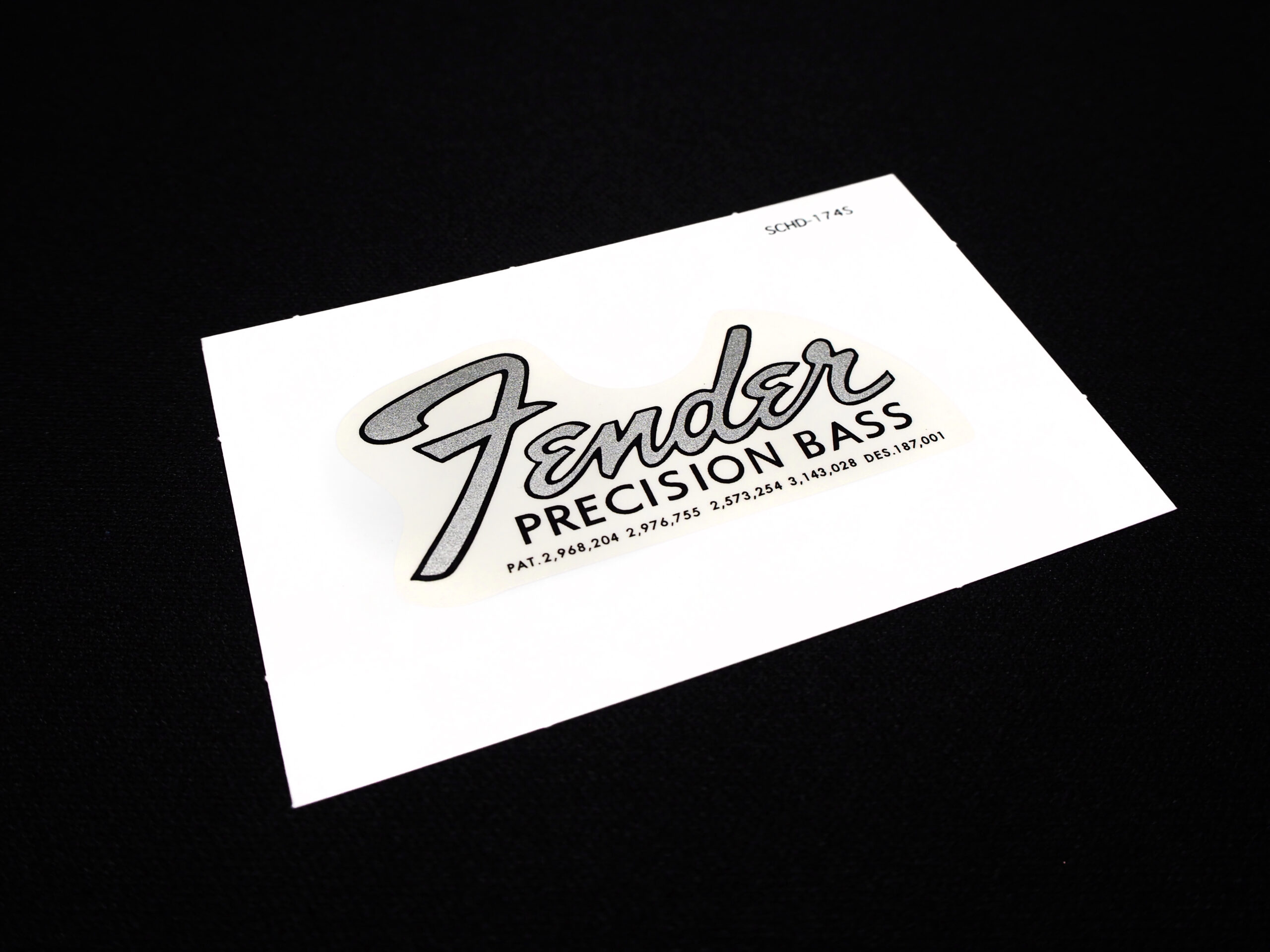 SCHD-174S◆PRECISION BASS 1965 4PAT1DES tiger Logo decal 