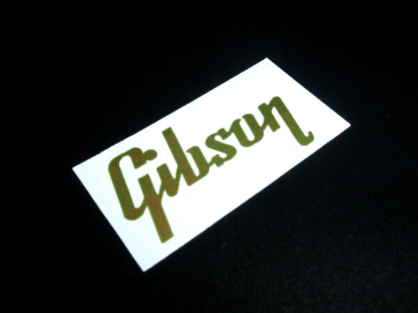 SCHD-142G GIBSON typeface-GIBSON gold