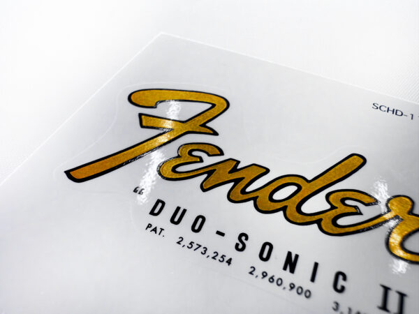 SCHD-118G DUO-SONIC II 1964 3PAT デカール