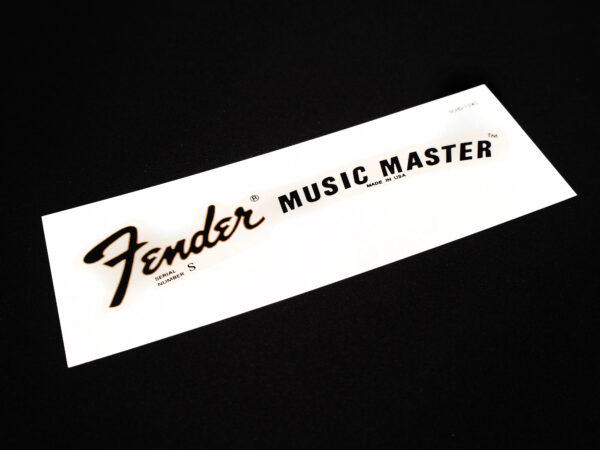 SCHD-124G MUSICMASTER 1977 Ssirial decal