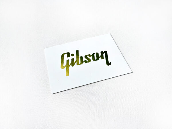 SCHD-141G GIBSON typeface-CLASSIC ギブソン ロゴgold デカール